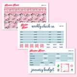 January 2024 Deluxe Budget Kit | 7x9, 8.5x11 & Petite Monthly Planner