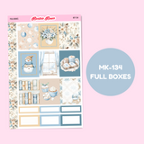 MK-134 | Winter Coziness - Weekly Sticker Kit Sheets