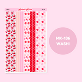 MK-136 | Love Letters - Weekly Sticker Kit Sheets