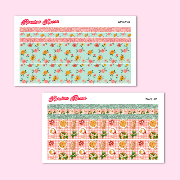 March 2024 Washi Kit | 7x9, 8.5x11 & Petite Monthly
