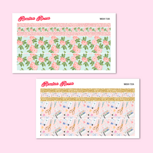 March 2025 Washi Kit | 7x9, 8.5x11 & Petite Monthly