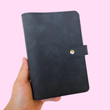 Black Personal Rings A6 Budget Binder | Neutral Collection