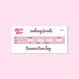 September 2023 Sinking Funds Kit | 7x9, 8.5x11, & Petite Monthly Planner