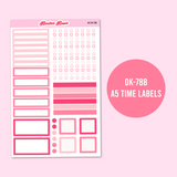A5 Daily Planner Stickers | I Love You | MK-78