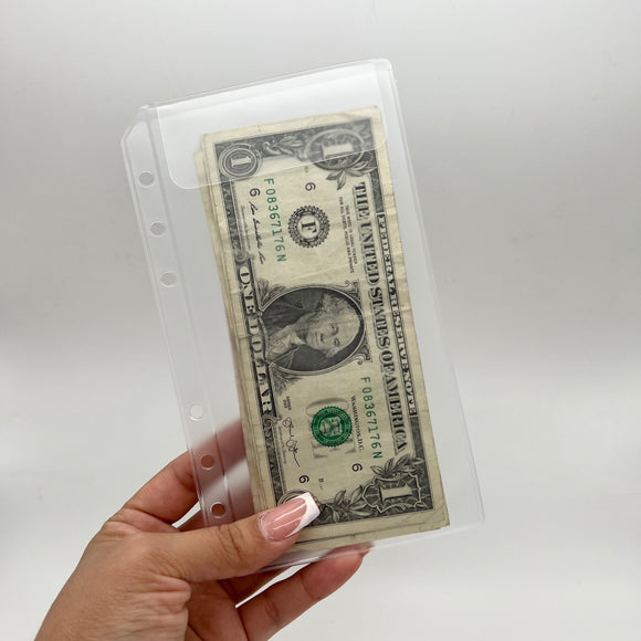 Top Loading Cash Envelopes | Personal Rings Budget Binder