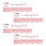 Paycheck to Paycheck Budget Stickers